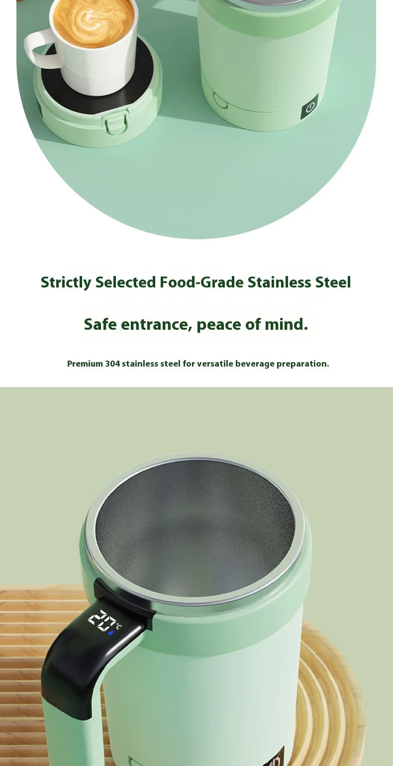 Self-Stirring Mug — Smart Magnetic Auto-Mixing Cup