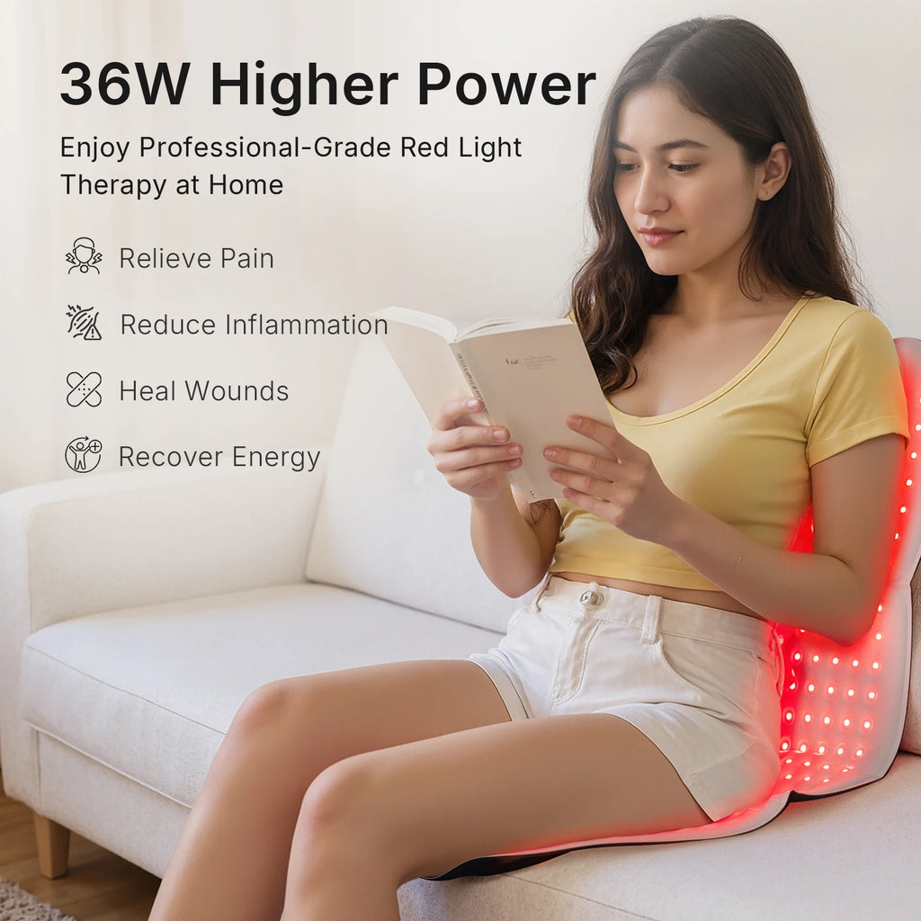 Red Light Therapy Mat — Full Body LED Recovery & Skin Rejuvenation