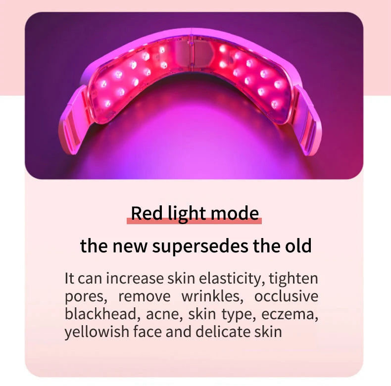 LED Facial Massager — Photon Therapy, Lifting & Slimming Device
