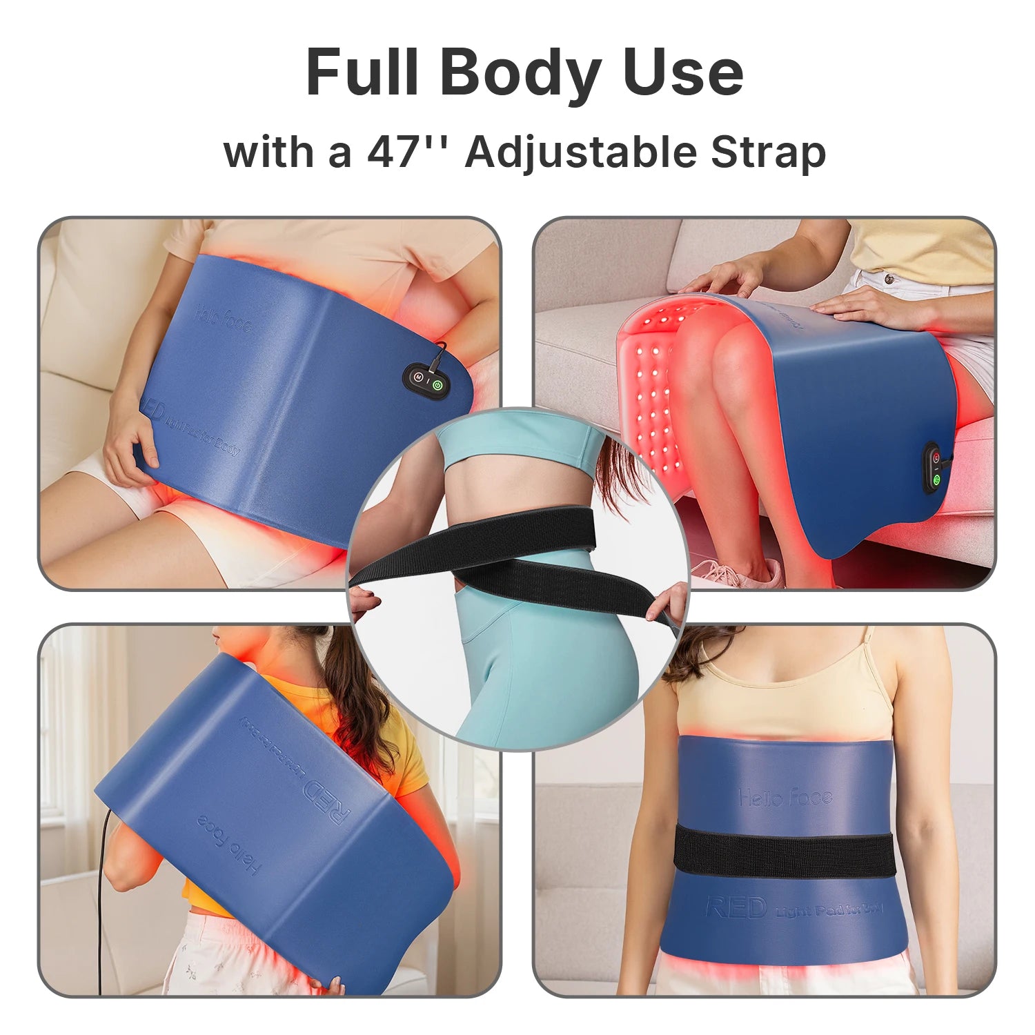 Red Light Therapy Mat — Full Body LED Recovery & Skin Rejuvenation