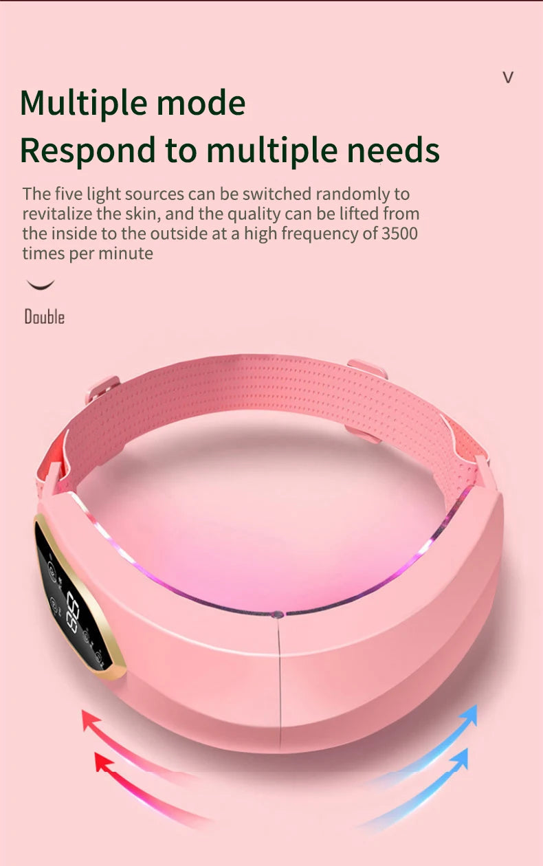 LED Facial Massager — Photon Therapy, Lifting & Slimming Device