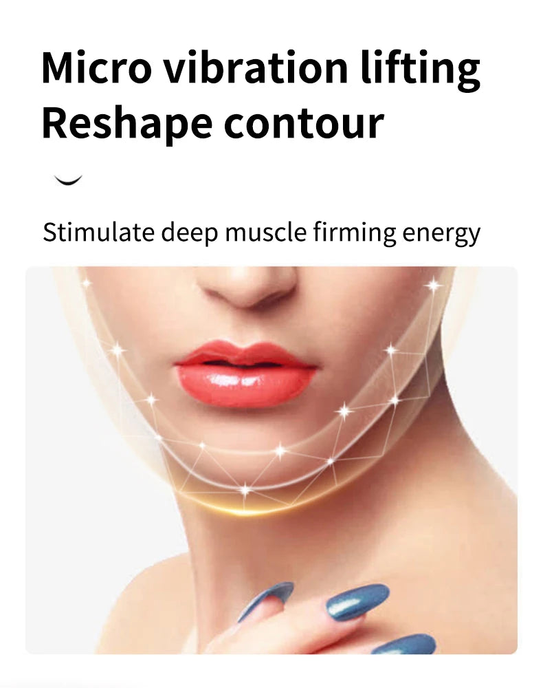 LED Facial Massager — Photon Therapy, Lifting & Slimming Device