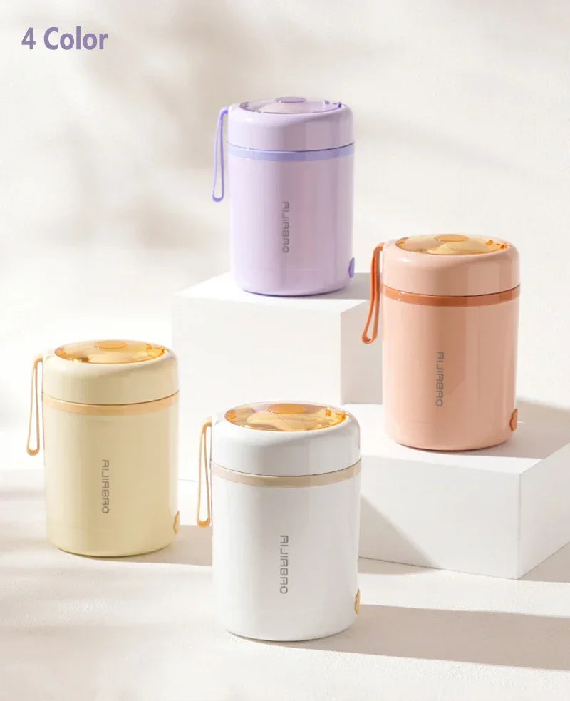 Electric Lunch Box — Portable USB Food Warmer, 600ML Stainless Steel