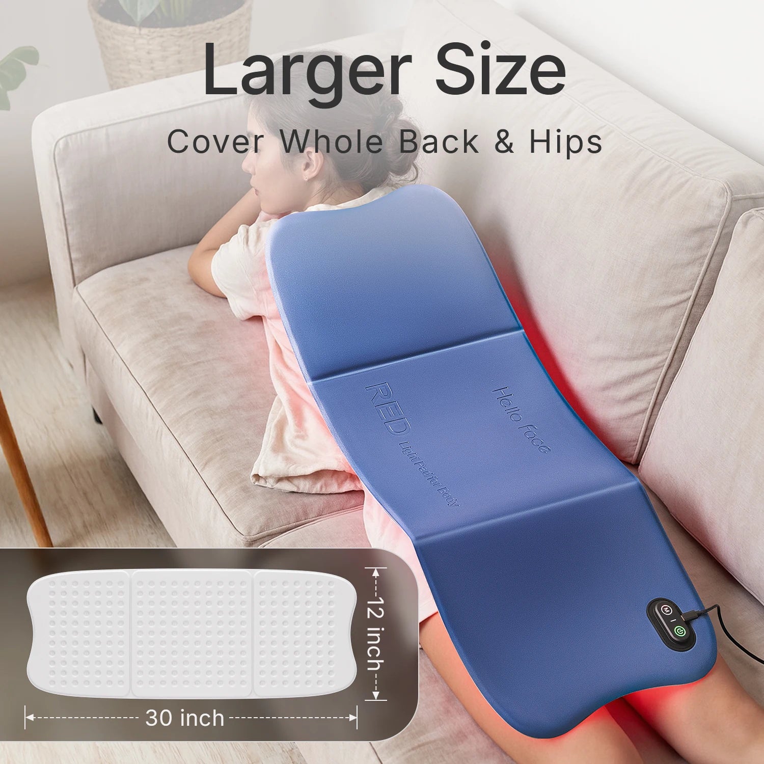 Red Light Therapy Mat — Full Body LED Recovery & Skin Rejuvenation