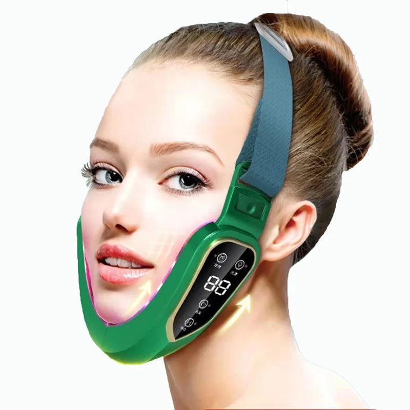LED Facial Massager — Photon Therapy, Lifting & Slimming Device