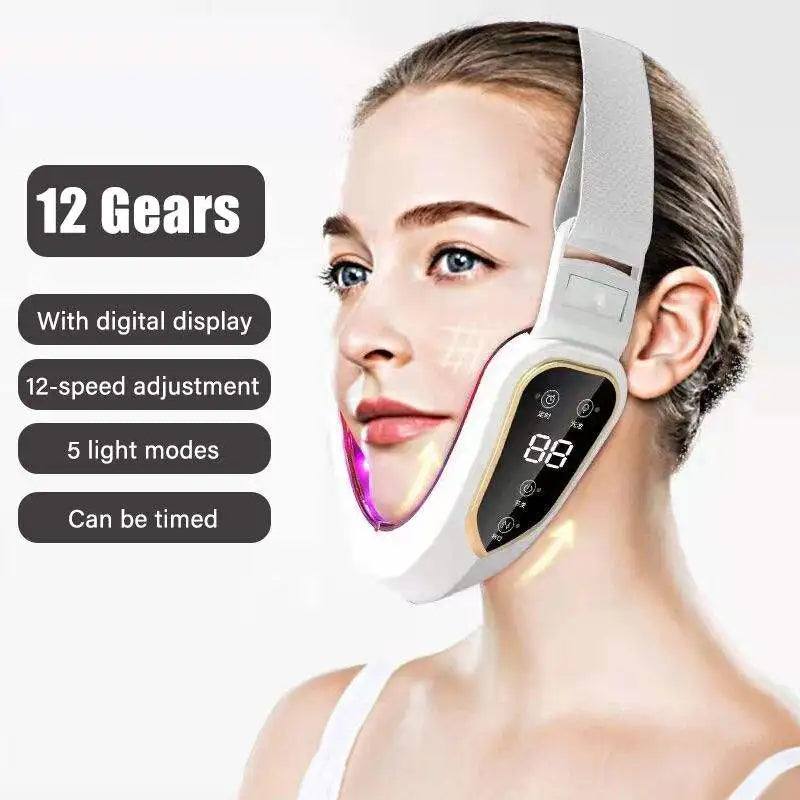 LED Facial Massager — Photon Therapy, Lifting & Slimming Device