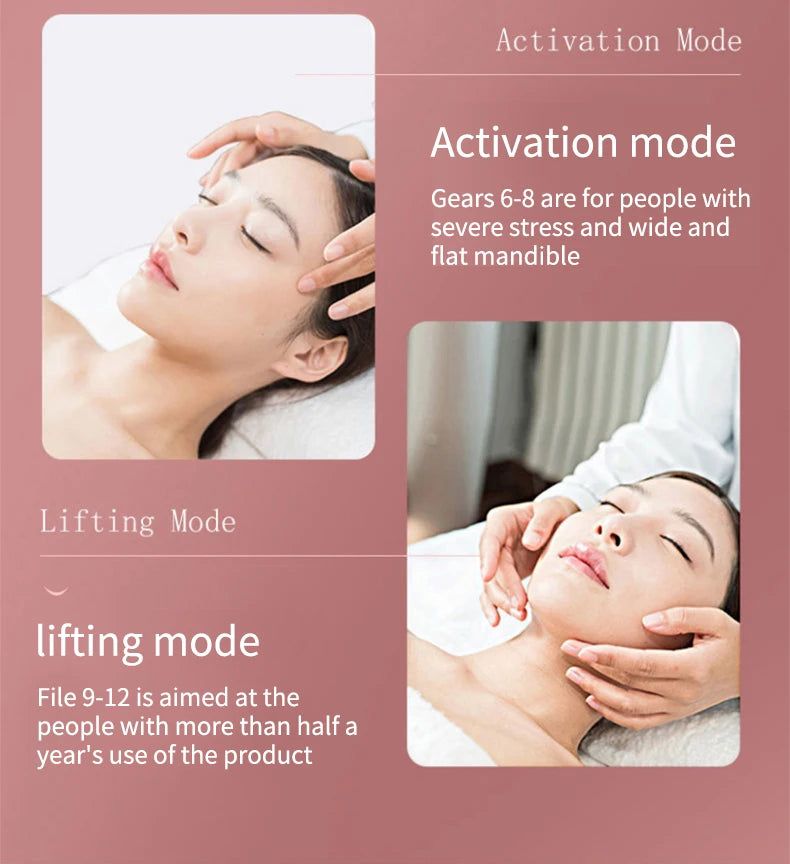 LED Facial Massager — Photon Therapy, Lifting & Slimming Device